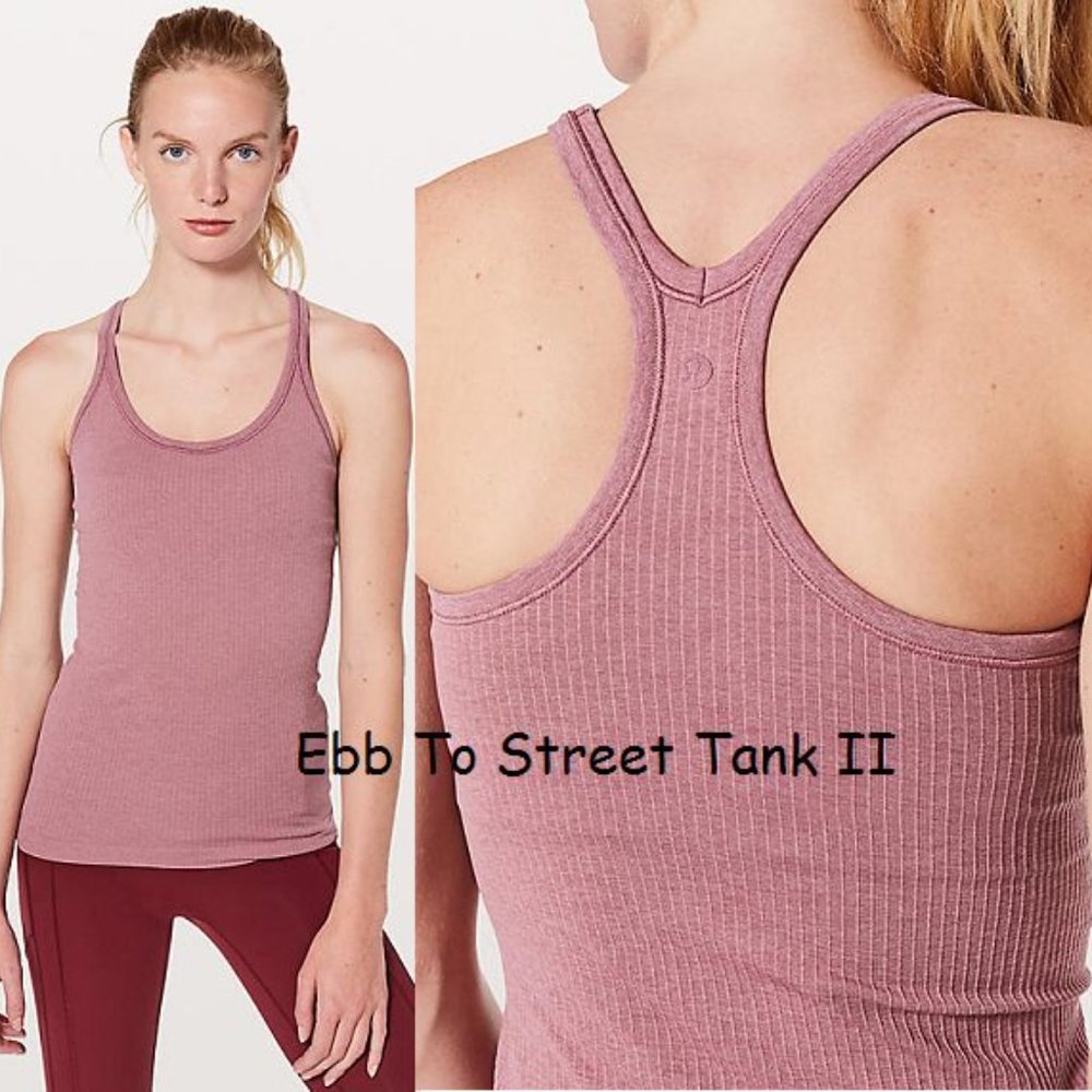 Lululemon Ebb to Street tank top